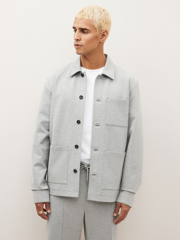 Grey EDIT Shacket - Image 1 of 9