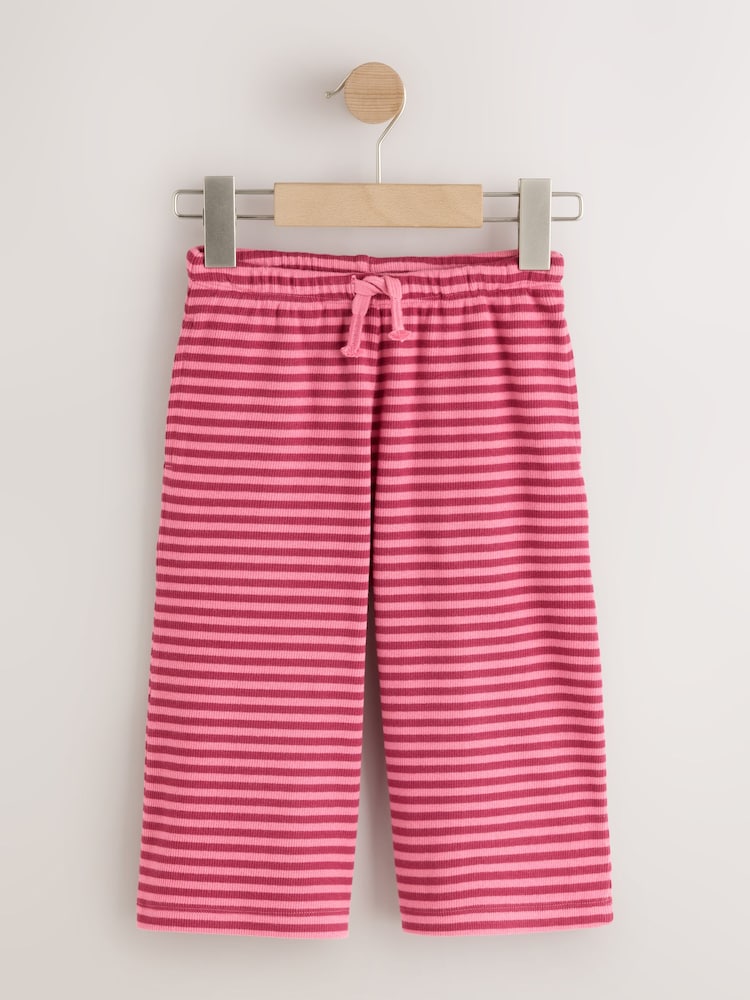Pink Stripe - ខោជើងវែង (3mths-7ឆ្នាំ) - រូបភាព 1 នៃ 4