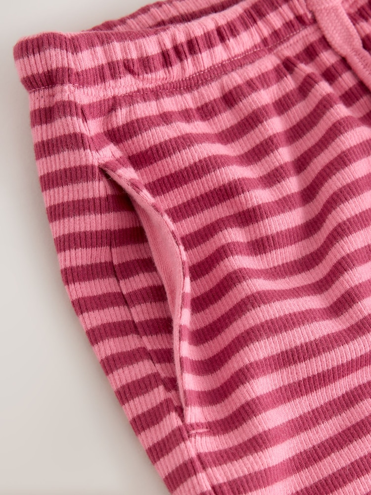 Pink Stripe - ខោជើងវែង (3mths-7ឆ្នាំ) - រូបភាព 4 នៃ 4