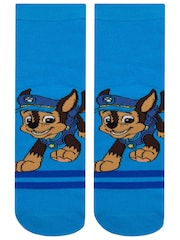 Character Blue PAW Patrol Chase Marshall And Rubble Socks 3 Pack - Image 2 of 4