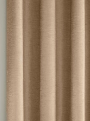 Enhanced Living Sand Savoy Eyelet Ready Made Blackout Eyelet Curtains - Image 2 of 3