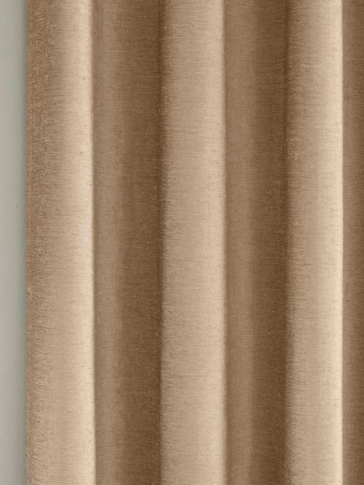 Enhanced Living Sand Savoy Eyelet Ready Made Blackout Eyelet Curtains - Image 2 of 3