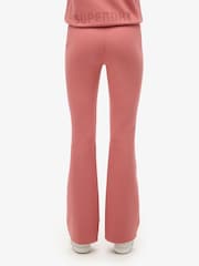 Superdry Withered Rose Sport Tech LR Flare Trousers - Image 5 of 6