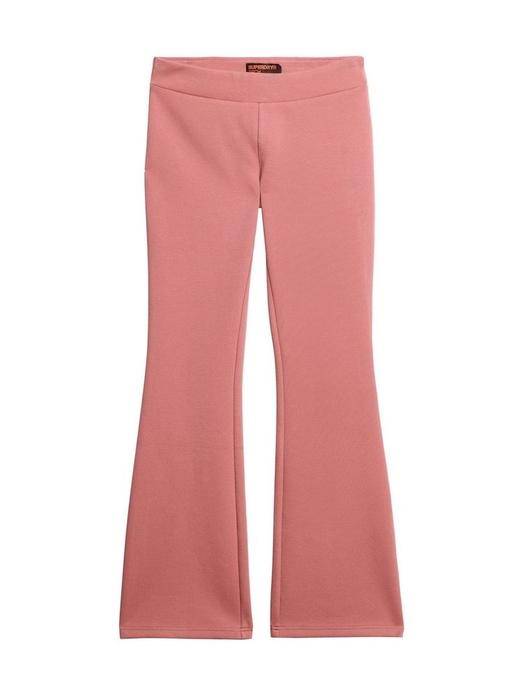 Superdry Withered Rose Sport Tech LR Flare Trousers - Image 6 of 6