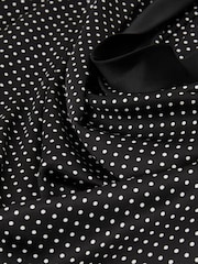Reiss Diana Silk Polka-Dot Cowl-Neck Blouse - სურათი 7 7-დან