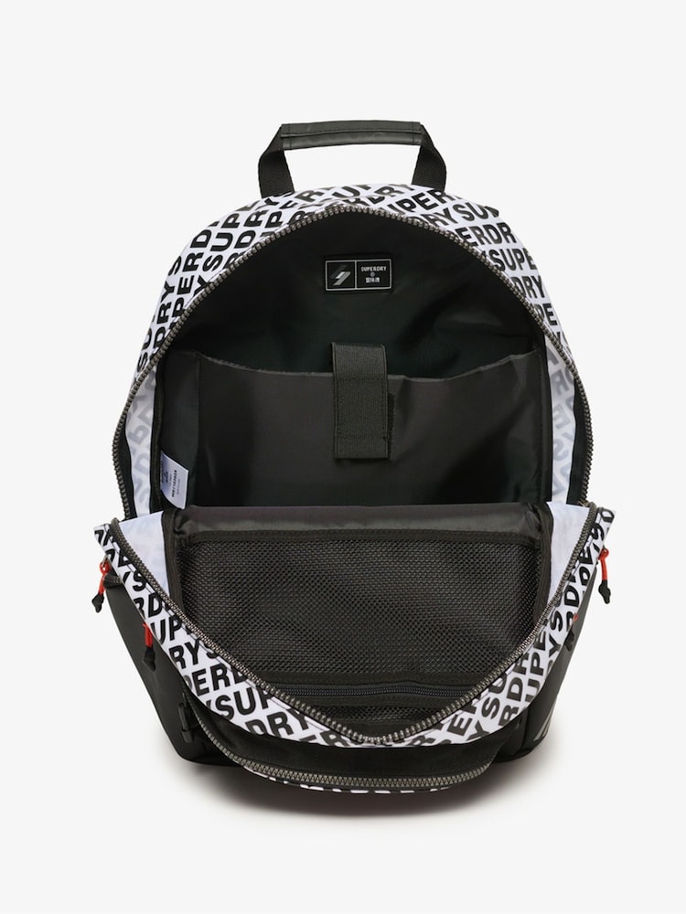 Superdry Optic AOP 100% Cotton Tarp Rucksack - Image 5 of 8