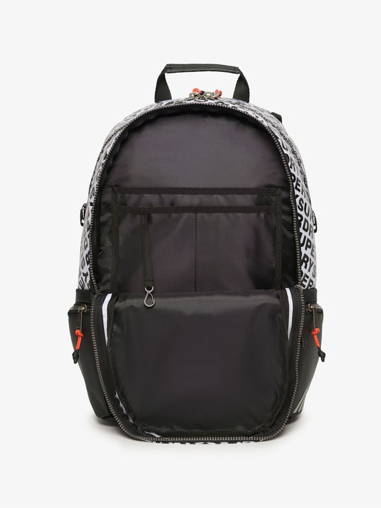 Superdry Optic AOP 100% Cotton Tarp Rucksack - Image 7 of 8