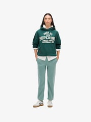 Superdry Oil Blue Essential Logo Cuff Joggers - Image 1 of 6