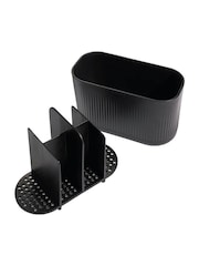 ReBorn Graphite Black Large Bathroom Caddy - Image 4 of 6