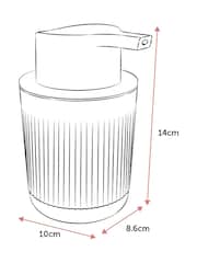 ReBorn Graphite Black Soap Dispenser - Image 4 of 6