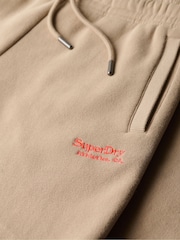 Superdry Cobblestone Grey Essential Logo Joggers - Image 5 of 5
