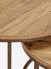 Mid Natural Arches Mango Effect Coffee Table - Image 9 of 9