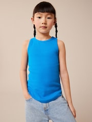 Blue Rib Vest (3-16yrs) - Image 1 of 8