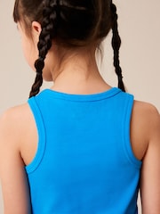 Blue Rib Vest (3-16yrs) - Image 5 of 8
