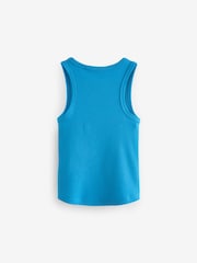Blue Rib Vest (3-16yrs) - Image 7 of 8