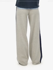 Superdry Lightning Grey Gindle Essential Logo Straight Trousers - Image 4 of 5
