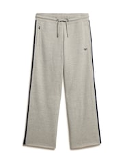 Superdry Lightning Grey Gindle Essential Logo Straight Trousers - Image 5 of 5