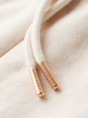 Superdry Light Oat Marl Essential Logo Cuff Joggers - Image 6 of 6