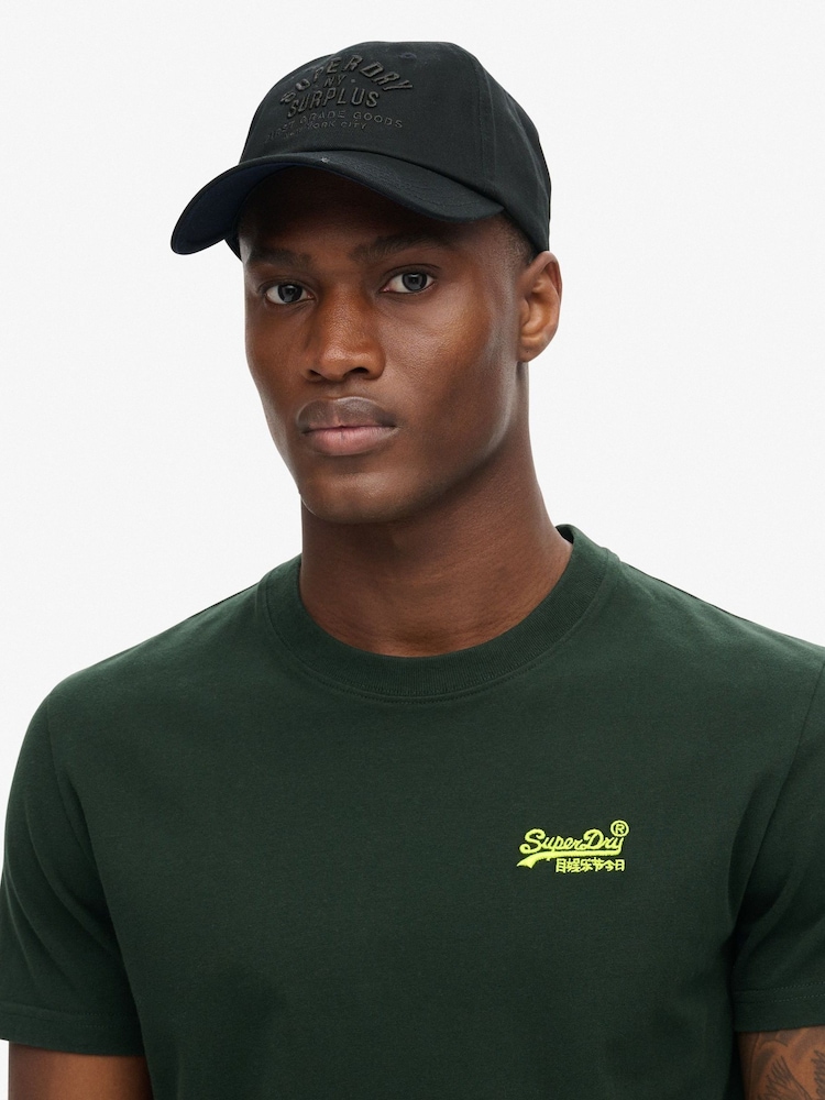 Negro azabache - Superdry Graphic Baseball Cap - Imagen 1 de 5