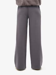Superdry Rock Dark Grey 100% Cotton Country Club Straight Joggers - Image 3 of 5