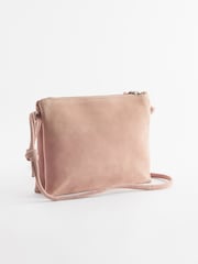 Pink Leather Cross-Body Bag - Image 5 of 9