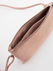 Pink Leather Cross-Body Bag - Image 6 of 9