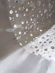 Cortinas forradas con ojales de lentejuelas Glitzy de Catherine Lansfield - Imagen 5 de 5