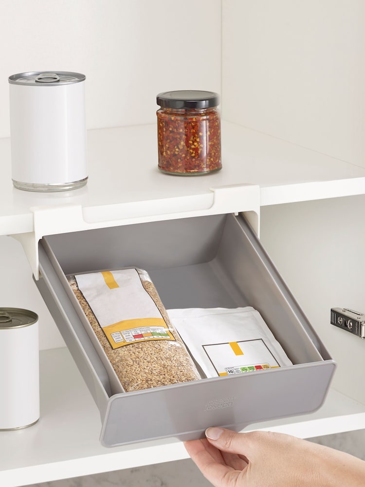 Joseph® Joseph Grey Cupboard Store Undershelf Storage Drawer - Image 1 of 4 Joseph® Joseph Grey Cupboard Store Undershelf Storage Drawer - Image 1 of 4