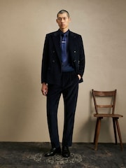 River Island Blue Slim Fit Shirt - Image 3 of 4