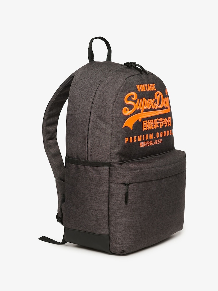 Marrón - Mochila clásica de algodón 100 % Montana de Superdry - Imagen 2 de 7