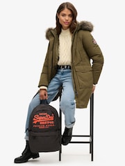 Marrón - Mochila clásica de algodón 100 % Montana de Superdry - Imagen 7 de 7