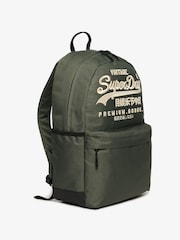 Superdry Laurel Khaki Heritage Montana 100% Cotton Bag - Image 3 of 6