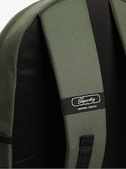 Superdry Laurel Khaki Heritage Montana 100% Cotton Bag - Image 6 of 6