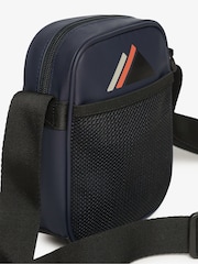 Superdry Eclipse Navy 100% Cotton Tarp Cross-Body Bag - Image 3 of 5