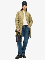 Superdry Eclipse Navy 100% Cotton Tarp Cross-Body Bag - Image 5 of 5