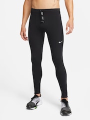 Nike Black Repel Challenger Baselayer Running Leggings - Image 1 of 9