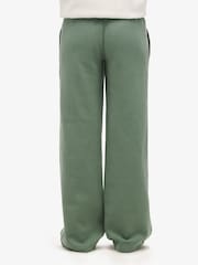 Superdry Laurel Khaki 100% Cotton Country Club Straight Joggers - Image 3 of 5