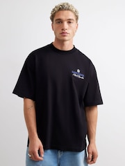 River Island Sanctuaire Crest T-Shirt - Attēls 1 no 4