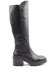 Heavenly Feet Ladies Vegan Friendly Tall Black Boots - Image 1 of 4