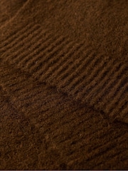 Superdry Chocolate Brown Slouch Midi Jumper Dress - Image 5 of 5