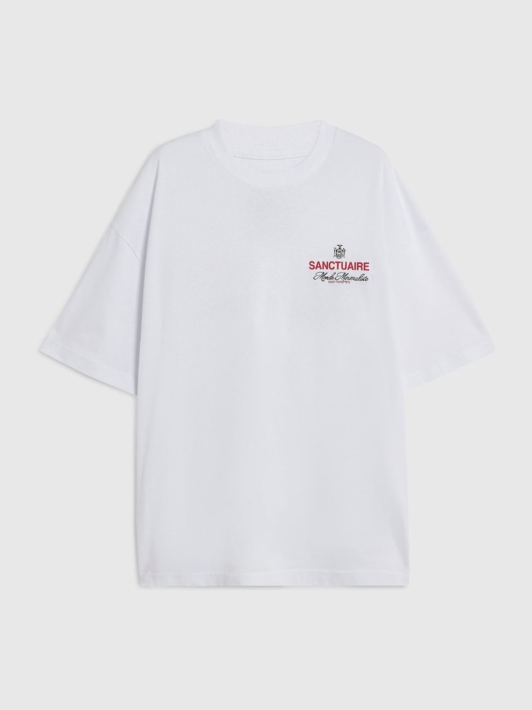 River Island Sanctuaire gerbi Fутболка - 5şəkildən 5 şəkil