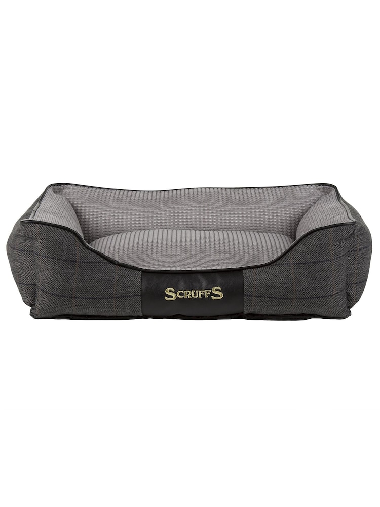 Scruffs® Black Washable Tweed Small Breed Dog Bed - Image 3 of 3