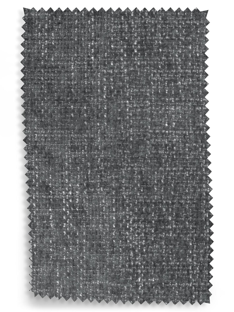 Fabric by Metre Chunky Chenille Dark Grey - Image 1 of 1