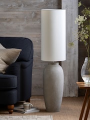 Grey Lydford Floor Lamp - Image 2 of 8