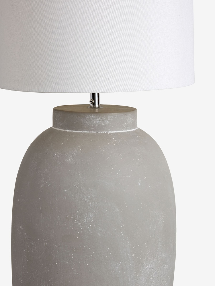 Grey Lydford Floor Lamp - Image 8 of 8