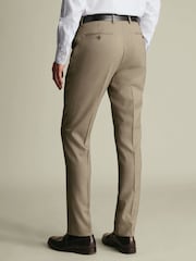 Charles Tyrwhitt Natural Ultimate Suit Trousers - Image 3 of 4
