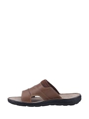 Marrón - Sandalias tipo chinelas Archer de Hush Puppies - Imagen 2 de 10