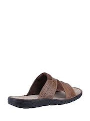 Marrón - Sandalias tipo chinelas Archer de Hush Puppies - Imagen 4 de 10