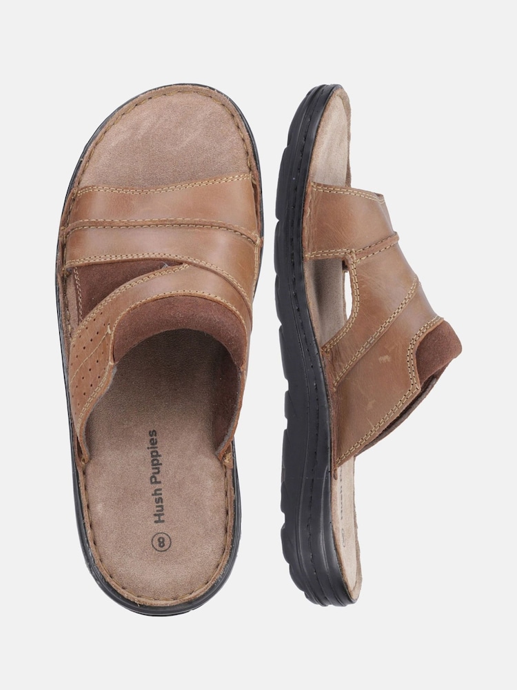 Buy Hush Puppies Brown Archer Mule Sandals from the Next UK online