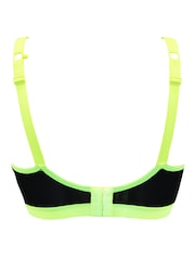 Pour Moi Yellow Energy Strive Non Wired Non Padded Lined Full Cup Sports Bra - Image 6 of 6